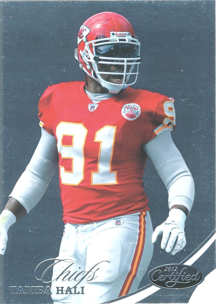 CERTIFIED Tamba Hali CHIEFS Penn St PSU NITTANY-LIONS