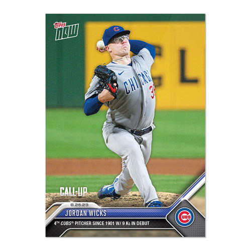 2023 Topps Now 766 Jordan Wicks