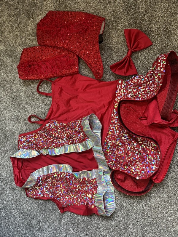Weissman Showtime Dance Costume Size LC