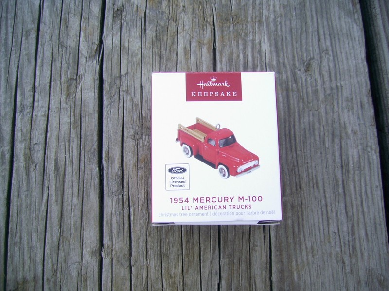 Hallmark 2023  1954 Mercury M-100 #1 in Lil' Classic Trucks MINIATURE Series