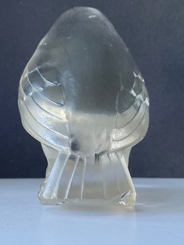 R. Lalique Bellecour bird glass paperweight - extreme rare - READ DESCRIPTION - Picture 13 of 13