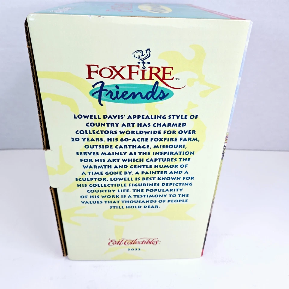 Foxfire Friends Howdy #B3 Ford 771 Tractor w/ Bear Die Cast Metal & Porcelain - Image 4 of 4