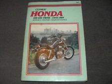 Reparaturanleitung Reparaturhandbuch Honda 400-450 cm³ Twins '78-'87 sehr gut