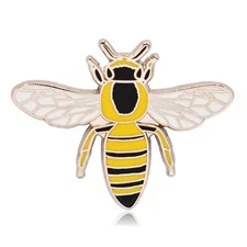 Honey Bee Hard Enamel Pin