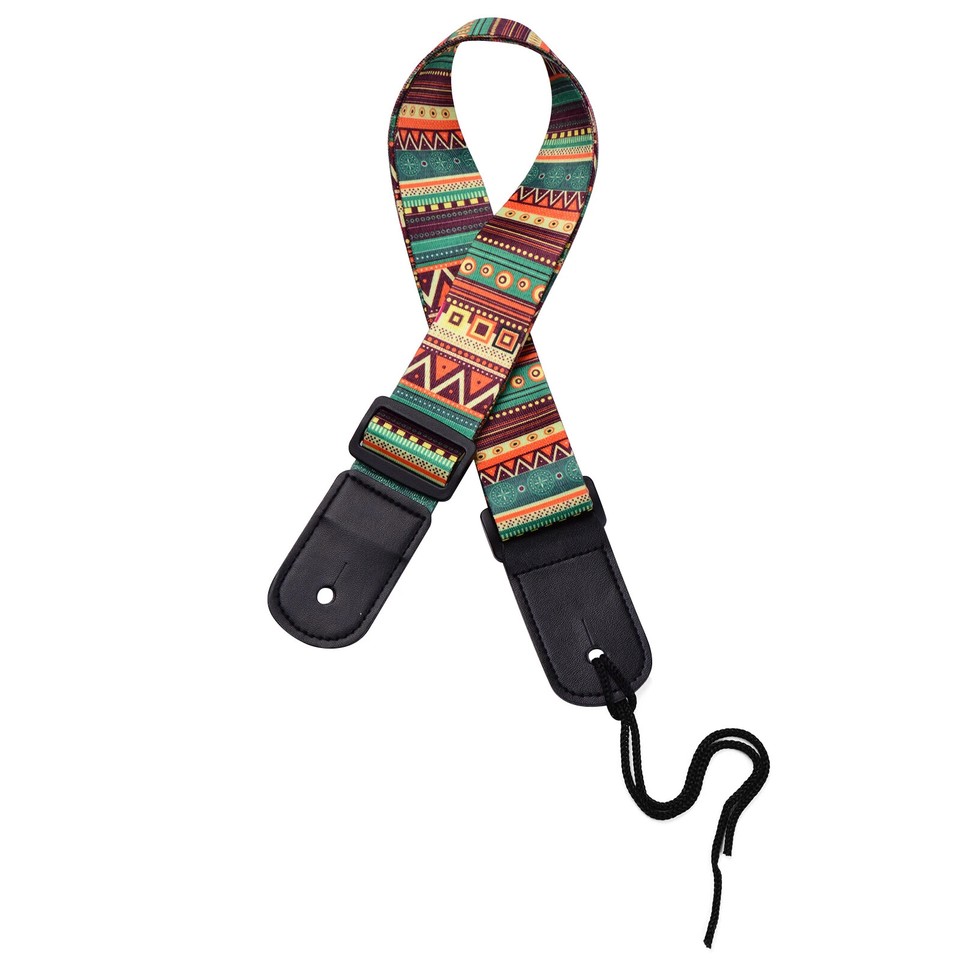 Adjustable Shoulder Polyweb Ukulele Strap with Soft and Comfortable