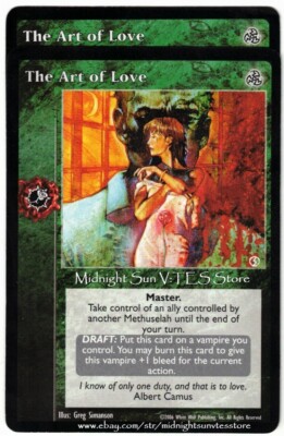 The Art of Love x2 Third Edition V:TES VTES Vampire CCG