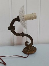 Vecchio Applique da Parete In Ottone Vintage 