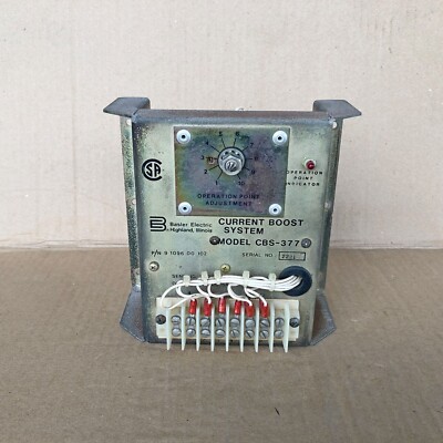 BASLER ELECTRIC CBS377 CURRENT BOOST SYSTEM 9109600102
