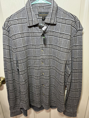 Jos A Bank Men s Reserve Med LS Tailored Fit Casual Shirt 100% cotton
