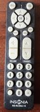 Insignia NS-RC5NA-14 Remote For Digital Analog TV Converter Box Untested