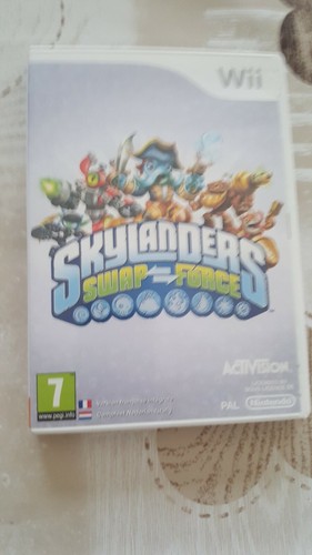 Jeu WII VF Skylanders Swap Force et notice avec Portal of