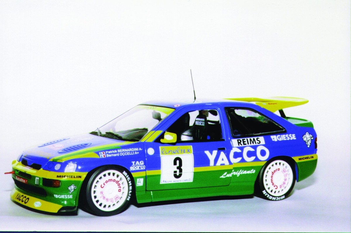 1:18 UT Models Ford Escort RS Cosworth '96 #3 Monte Carlo Rally