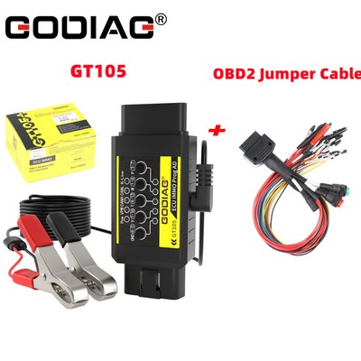 GODIAG GT105 OBDII Break Out Box Connector + Full Protocol OBD2 Universal Jumper