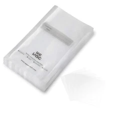 Wevac Vacuum Sealer Bags 100 Pint 6x10 Inch for 6" x 10" 100 count, Clear