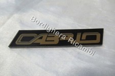 FIAT RITMO PALINURO CABRIO BERTONE SCRITTA STEMMA SIGLA ANTERIORE BADGE GRIGLIA