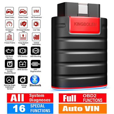 KINGBOLEN Ediag OBD2 Diagnosegerät KFZ Bluetooth Scanne Alle System aktiver Test