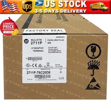2022 NEW Sealed Allen-Bradley 2711P-T6C20D8 PanelView Plus 6 Graphic Terminal