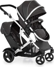 Hauck Duett 2 Tandem Pushchair Black Excellent Condition