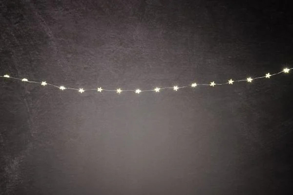 TrendLine Led-Lichterkette Micro Sterne AußEn 5,8 M Warmweiß Lichterketten-image