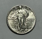 1929 STANDING LIBERTY QUARTER AU