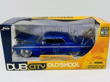Jada Toys Dub City Oldskool Blue 1964 Chevy Impala 1:24 Scale Diecast *NIB*