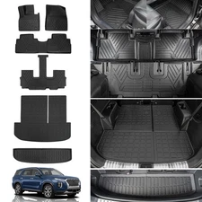 Floor Mats For 2020-2025 Hyundai Palisade Trunk Mat 2024 Palisade Accessories