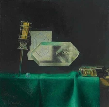 Walter Tandy Murch : Crystals and Electricity : Archival Art Print