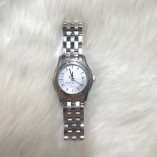 Gucci Authentic Stainless Steel White Dial Women's Watch 5500L Swiss Made
