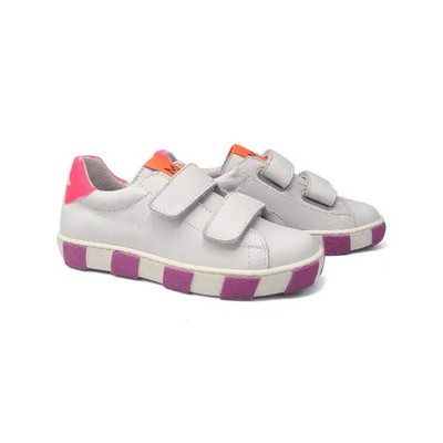 Manuela De Juan White Kiss Purple Sole Sneaker C443