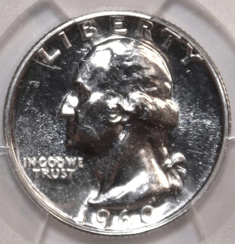 1960 Silver Proof Washington Quarter - PCGS PR66 - #0134E