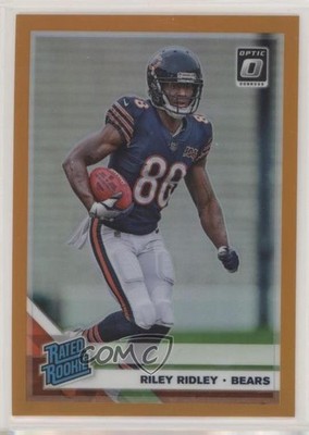 2019 Panini Donruss Optic Rated Orange Prizm 57/199 Riley Ridley Rookie RC db5