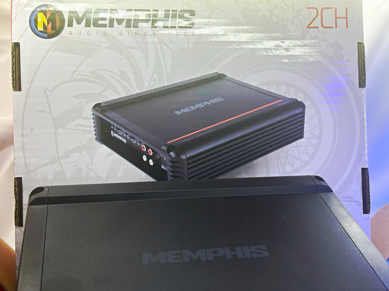 Memphis SRX150.2 2-Channel Car Audio Amplifier 50W RMS Power MPN SRX150.2