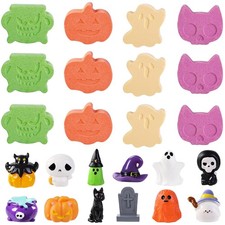 Halloween Bath Bombs with Surprise Toys Inside 12Pcs Kids Bath Fizzers
