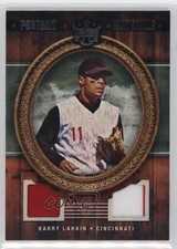 2022 Panini Diamond Kings Portrait Materials Relics Barry Larkin #PM-BL HOF 05x8