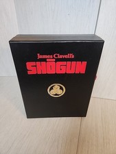 Shogun -James Clavell's VHS Deluxe Box Set 4 VHS Tapes 1980 Full Length In Color