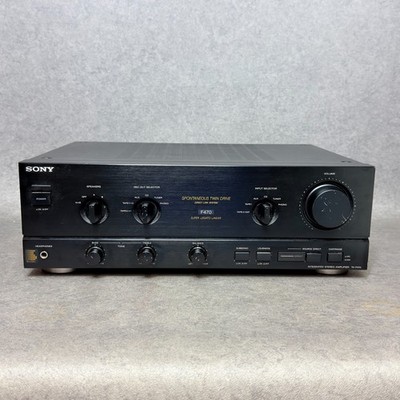 Sony TA - F470 Stereo Vollverstärker Vintage Japan HiFi Verstärker TA F 470