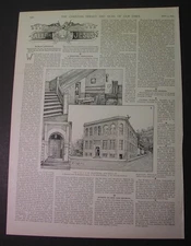 1894 - the YMCA at SHARPSBURG and ETNA PA. newly built; LINDEN GYMNASIUM rec