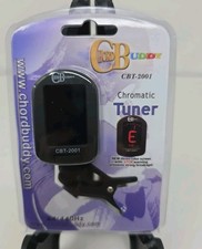 ChordBuddy CBT-2001 Chromatic Tuner Black NEW Sealed