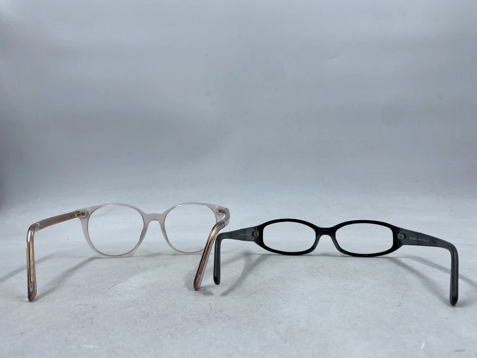 Christian Dior X Prada Bundle Multicolor Clear Black Round Oval Eyewear Glasses - Image 3 of 4