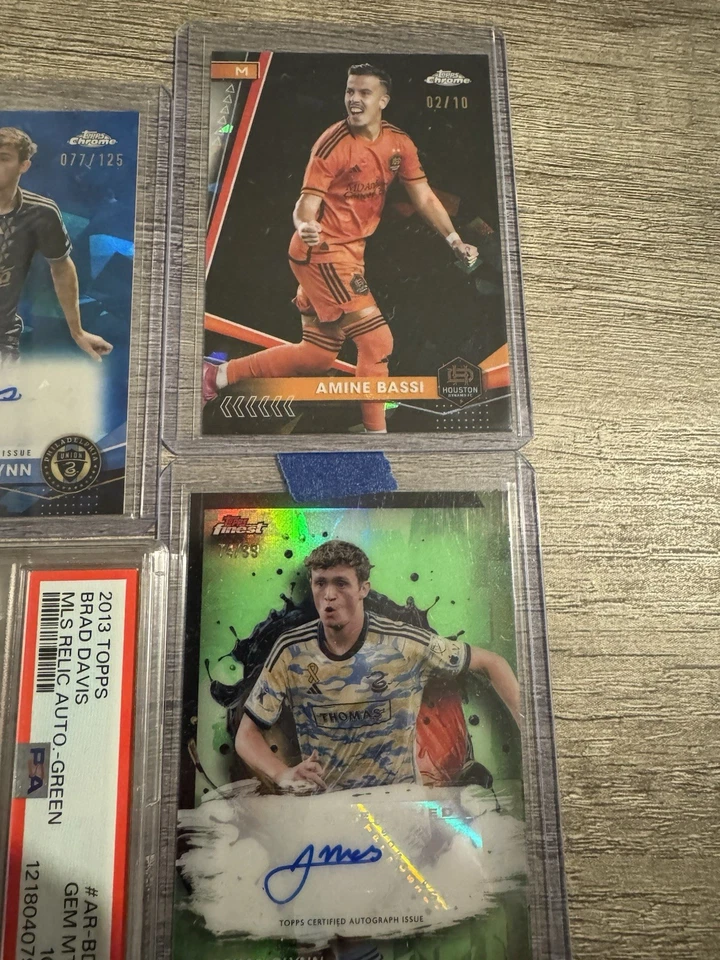 Houston Dynamo AUTOS, Jack Mcglynn, Brad Davis PSA, Amine Bassi /10 Foto 2 de 3