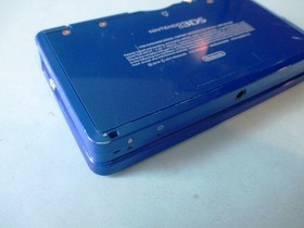 Nintendo 3DS Luigi's Mansion: Dark Moon Cobalt Blue System w/Charger FREE Ship!