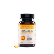 NatureWise Vitamin D3 4000iu 100 mcg 90-Day 90 Count Pack of 1 , Yellow