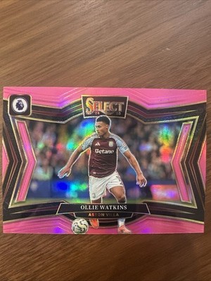 Ollie Watkins 2024-25 Select Premier League Field Level Pink Prizm /99