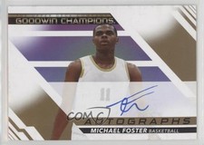 2022 Upper Deck Goodwin Champions Horizontal Michael Foster Jr #HA-MF Auto 12g7
