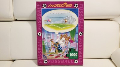Heye Puzzle Mordillo Goal Fussball Fußball Puzzle 1000 Teile komplett 29148