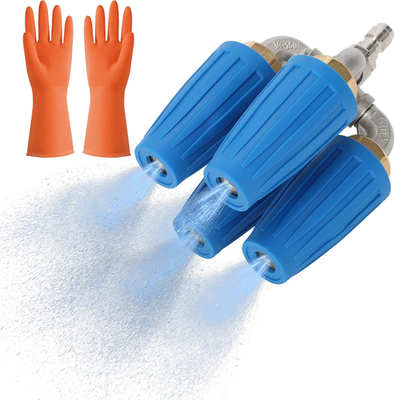 #ad 4 In 1 Turbo Nozzle Pressure Washer with Gloves4000 PSI2.5 Orifice Quadruple T $80.53