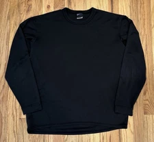 Patagonia Capilene Long-Sleeve Shirt Men's M Black Outdoor Base Layer USA