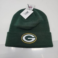NFL TEAM HEADWEAR GREEN BAY PACKERS BEANIE KNIT STOCKING CAP New/Defects