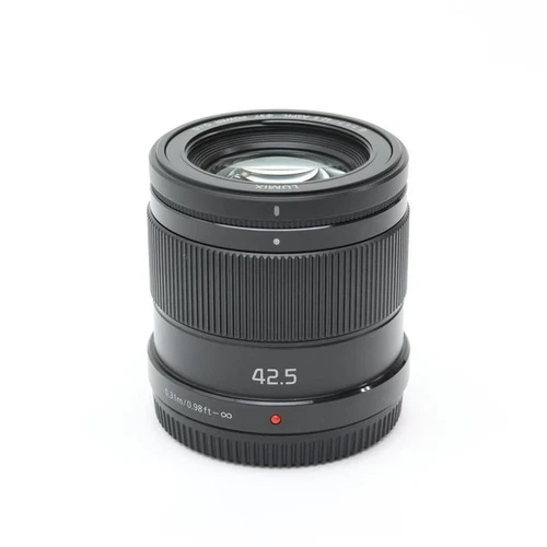 Panasonic G 42.5mm F1.7 Asph. Power O.I.S. H-Hs043-K Black Micro Four Thirds Len
