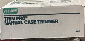 RCBS Manual Case Trimmer New Never Used